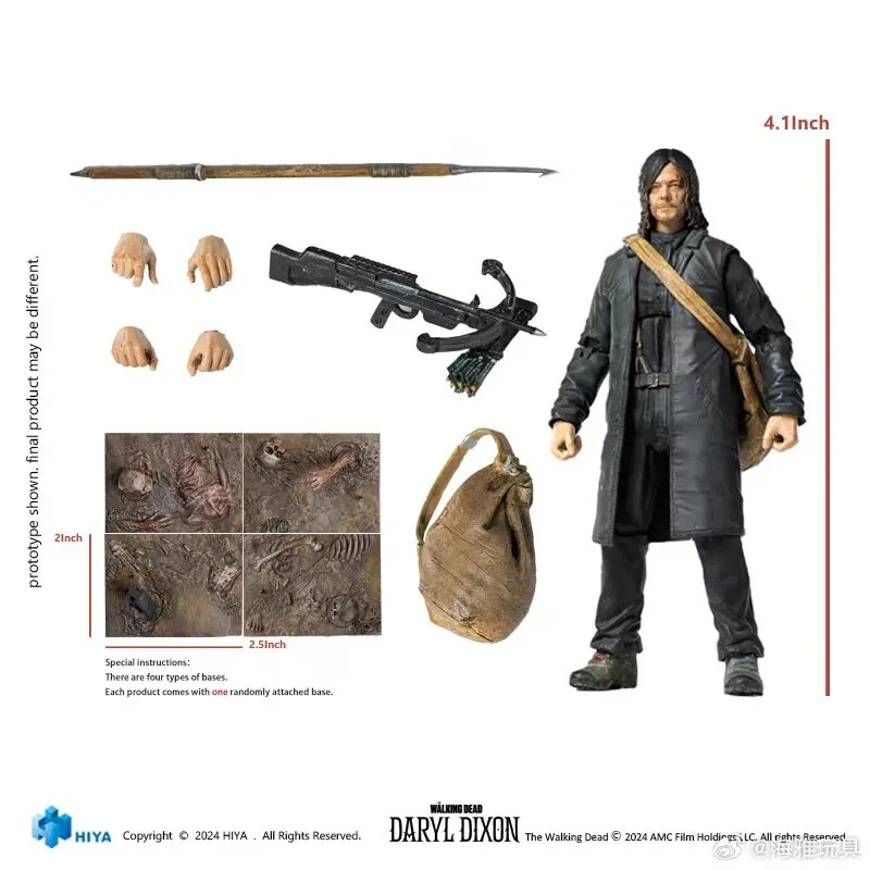 【In Stock】Haiya EXQUISITE MINI Series The Walking Dead Daryl Dixon Action Figure Doll Animation Model Toy Collection Gift
【In Stock】Haiya EXQUISITE MINI Series The Walking Dead Daryl Dixon Action Figure Doll Animation Model Toy Collection Gift