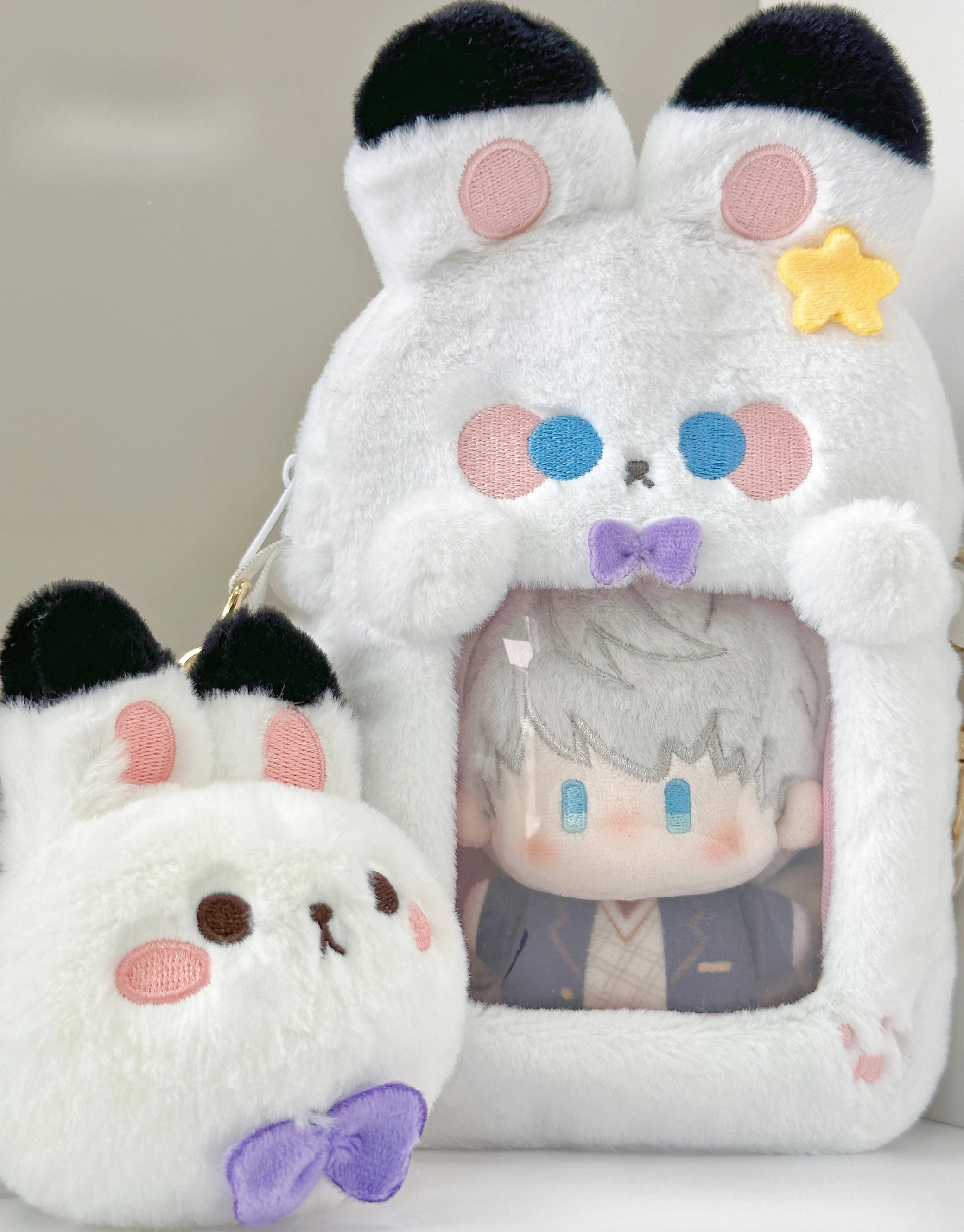 Anime Love and Deepspace Xavier Cosplay Kawaii Fluffy Ita-bag Cartoon Fashion Bag Stuffed Toys Mascot Ornament Messenger
Anime Love and Deepspace Xavier Cosplay Kawaii Fluffy Ita-bag Cartoon Fashion Bag Stuffed Toys Mascot Ornament Messenger