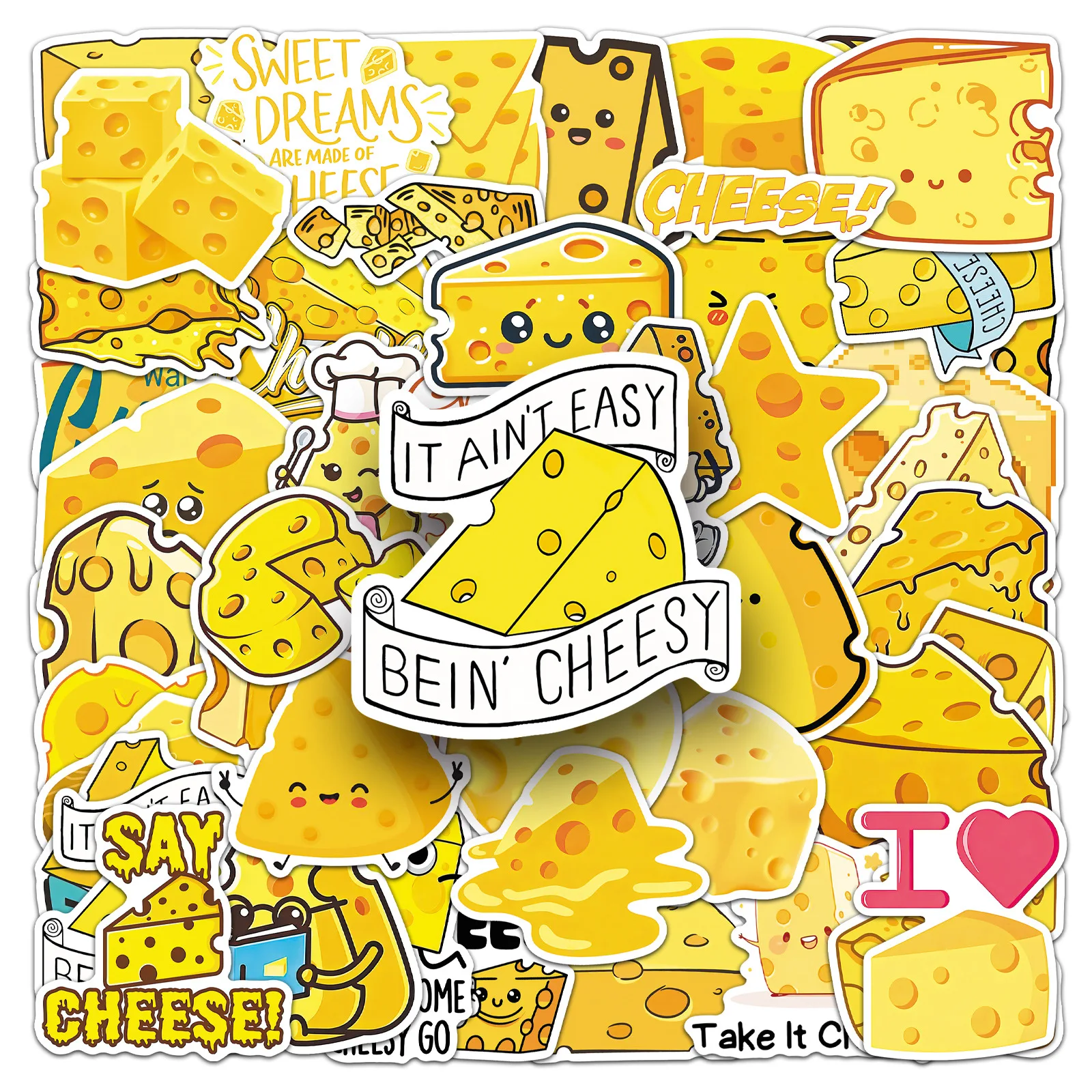 50Pcs food cheese cartoon Sticker DIY graffiti phone Luggage Laptop Guitar Bike Skateboard fridge Toy waterpro sticker Decoratio
50Pcs food cheese cartoon Sticker DIY graffiti phone Luggage Laptop Guitar Bike Skateboard fridge Toy waterpro sticker Decoratio