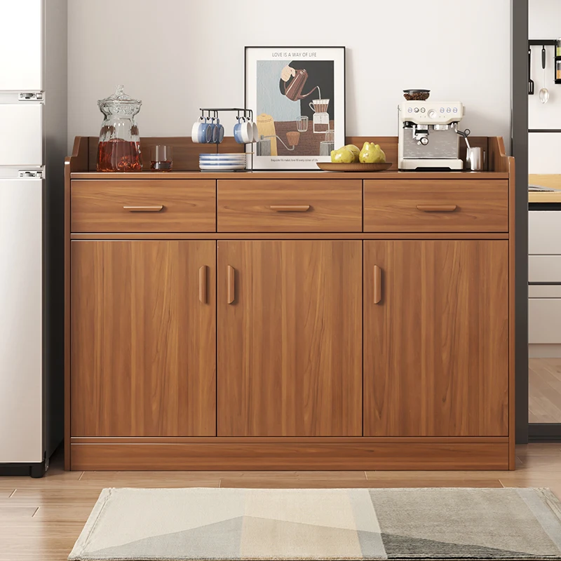 Simple and modern home living room with walls for storing tea. Solid wood color storage tea cabinet
Simple and modern home living room with walls for storing tea. Solid wood color storage tea cabinet