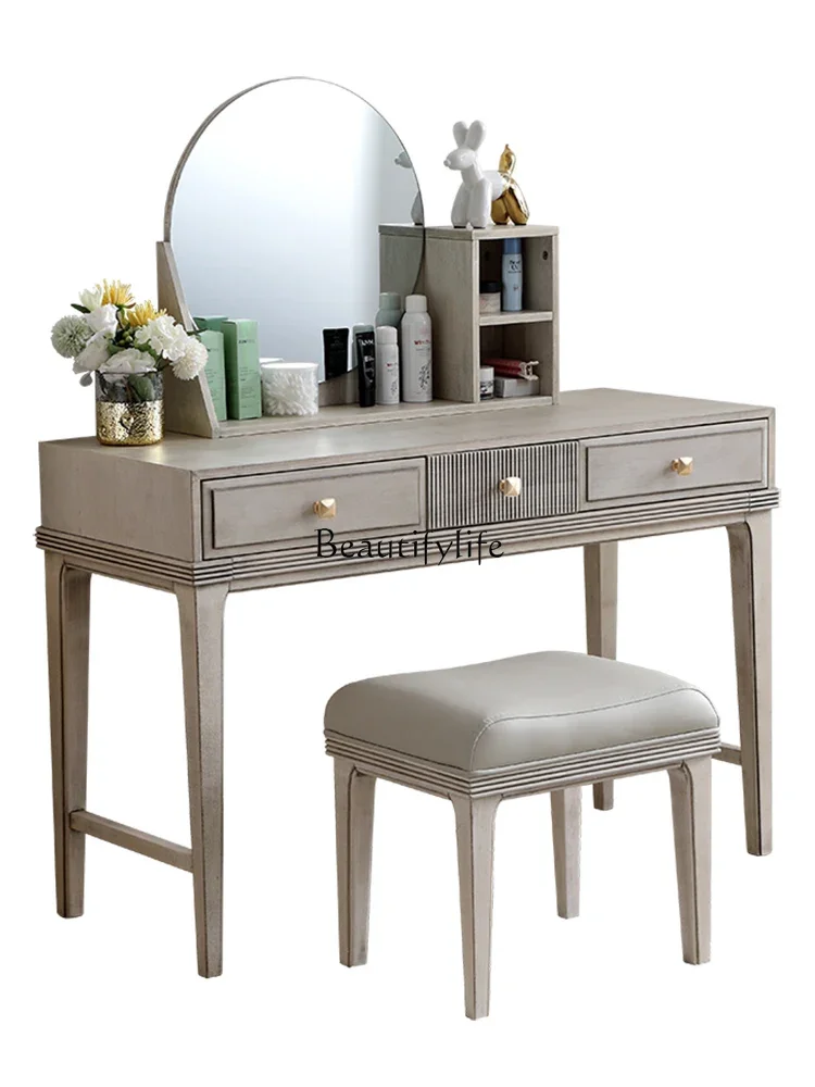 pg45American Light Luxury Dresser Modern Minimalist Multifunctional Cherrywood Makeup Table
pg45American Light Luxury Dresser Modern Minimalist Multifunctional Cherrywood Makeup Table