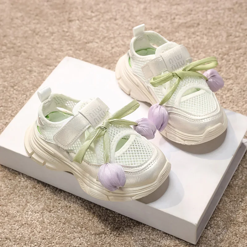 Fashion Summer PU Mesh Hollow Out Breathable Children Sport Shoes Non Slip Hook Loop Kids Casual Shoes Pink Tulip Girls Sneakers
Fashion Summer PU Mesh Hollow Out Breathable Children Sport Shoes Non Slip Hook Loop Kids Casual Shoes Pink Tulip Girls Sneakers