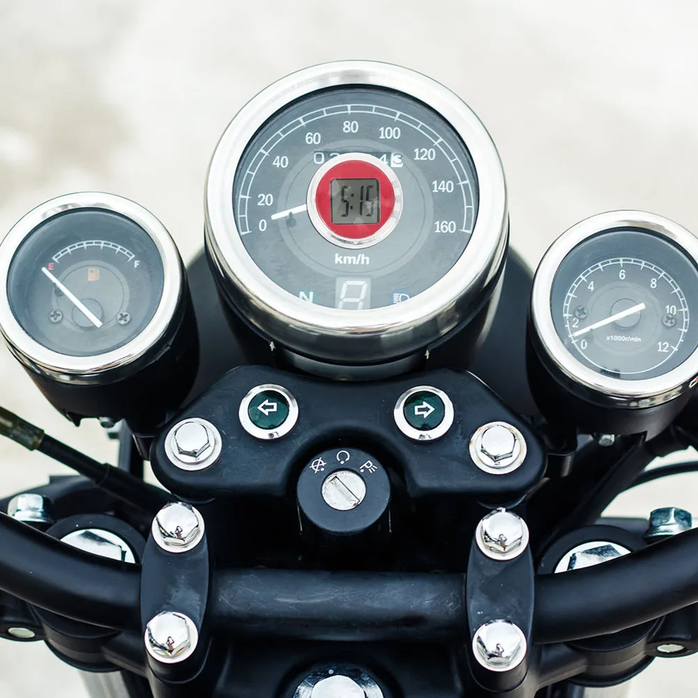 3 Pcs Electronic Watch Accessories ABS Plastic Car Mini Motorcycle Clock Waterproof Stick On Digital Clock for Bike Motorbike
3 Pcs Electronic Watch Accessories ABS Plastic Car Mini Motorcycle Clock Waterproof Stick On Digital Clock for Bike Motorbike