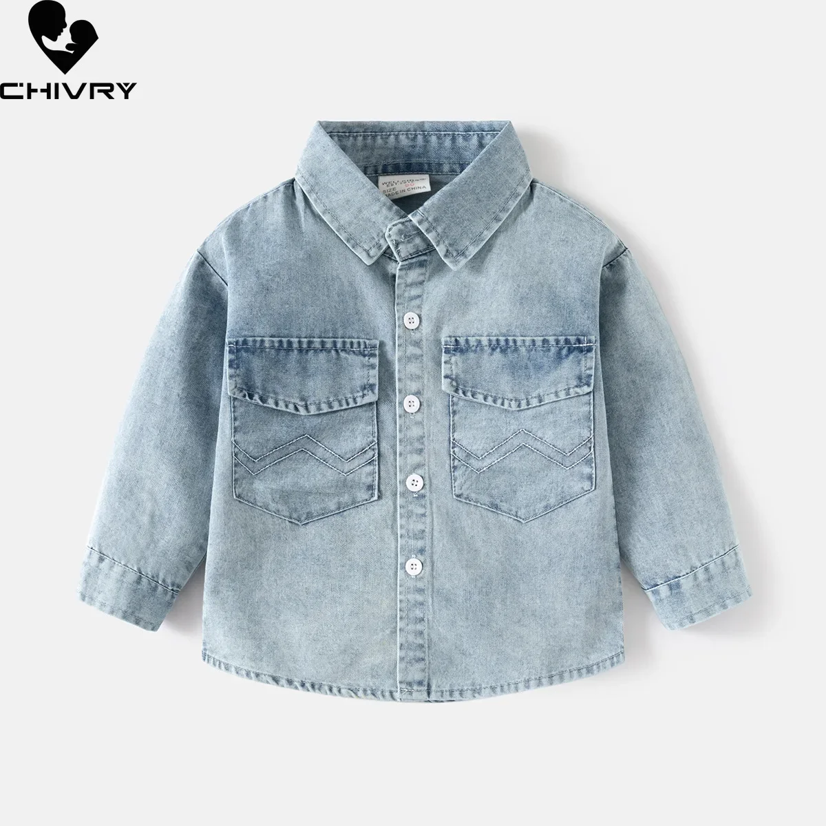 Boys Classic Denim Shirts New 2024 Spring Autumn Children Fashion Long Sleeve Lapel Solid Denim Shirt Tops Kids Casual Clothing
Boys Classic Denim Shirts New 2024 Spring Autumn Children Fashion Long Sleeve Lapel Solid Denim Shirt Tops Kids Casual Clothing
