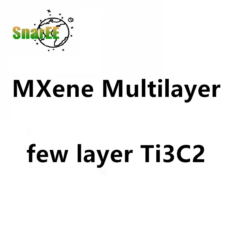 MXene Multilayer / few layer Ti3C2 titanium carbide Max ceramic material with alias Ti3C2Tx / Ti3C2Tz MXene
MXene Multilayer / few layer Ti3C2 titanium carbide Max ceramic material with alias Ti3C2Tx / Ti3C2Tz MXene