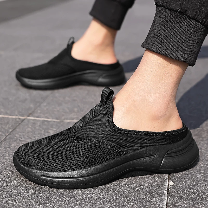 Men Walking Shoes Mesh Loafers Outdoor Slipper Flats Black Fitness Sports Sneakers Comfortable Size 39-48
Men Walking Shoes Mesh Loafers Outdoor Slipper Flats Black Fitness Sports Sneakers Comfortable Size 39-48