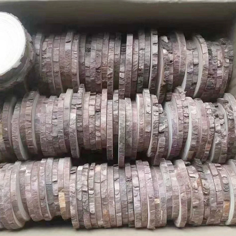 60 Pcs Round Wood Chip Decoration Tree Bark Slices DIY Christmas Natural Pine Craft Decorative Drinks
60 Pcs Round Wood Chip Decoration Tree Bark Slices DIY Christmas Natural Pine Craft Decorative Drinks
