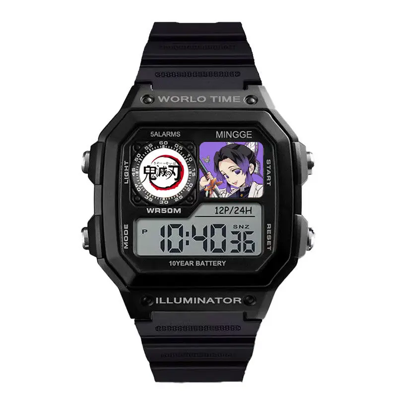 Demon Slayer Tanjirou Nezuko креативные цифровые водонепроницаемые часы аниме электронный аксессуар подарок для фанатов 
Demon Slayer Tanjirou Nezuko креативные цифровые водонепроницаемые часы аниме электронный аксессуар подарок для фанатов