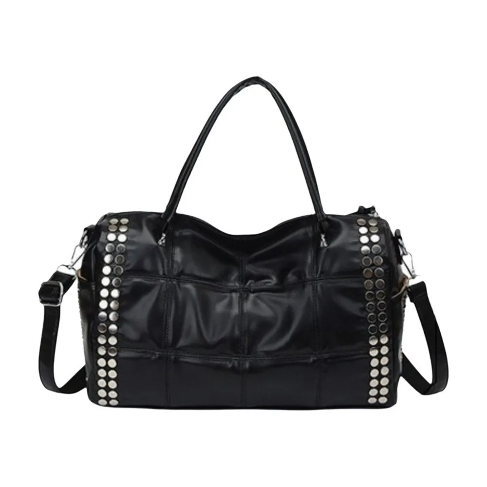 PU Rivet Tote Bag Pure Color Faux Leather Pillow Shoulder Bag Detachable Shoulder Strap Waterproof Motorcycle Crossbody Bag
PU Rivet Tote Bag Pure Color Faux Leather Pillow Shoulder Bag Detachable Shoulder Strap Waterproof Motorcycle Crossbody Bag