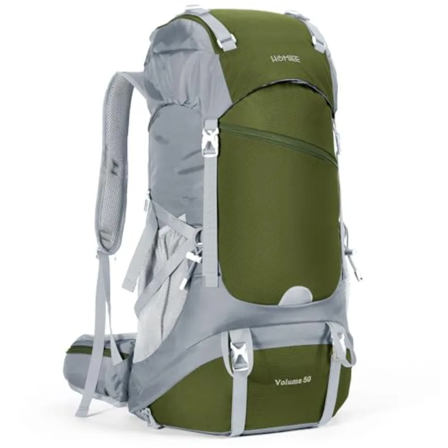 50L Hiking Backpack Travel Bag Waterproof Camping Rucksack with Rain Cover Lightweight Backpacking Backpack
50L Hiking Backpack Travel Bag Waterproof Camping Rucksack with Rain Cover Lightweight Backpacking Backpack