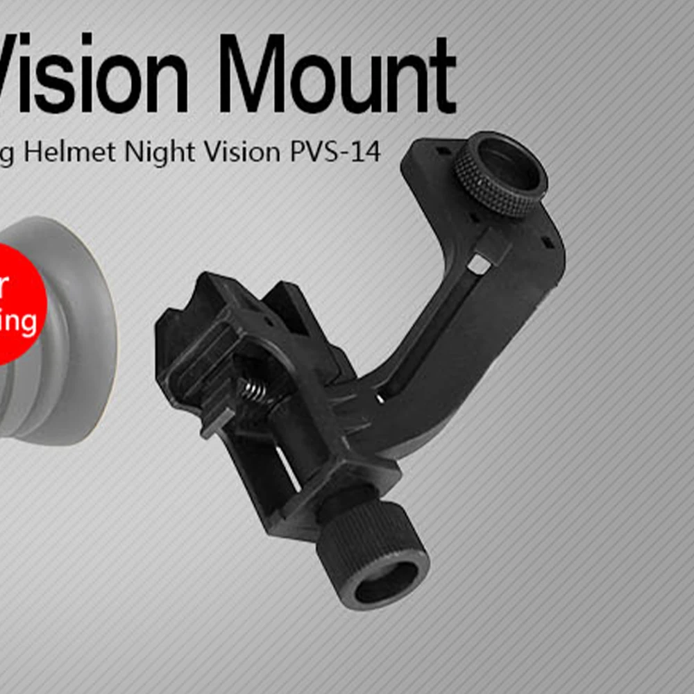 Plastic NVG Mount Night Vision Scope J-arm Mount Rail Mount fits PVS14 NVG Fast Installation Hunting Accessories HS24-0068
Plastic NVG Mount Night Vision Scope J-arm Mount Rail Mount fits PVS14 NVG Fast Installation Hunting Accessories HS24-0068