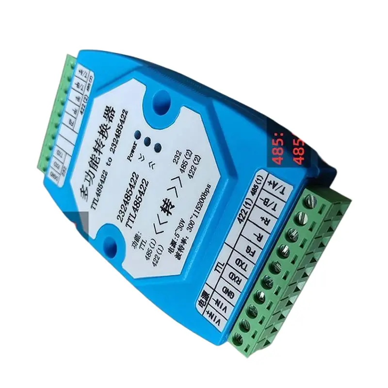 3.3V 5V TTL 232 485 422 Mutual Converter High-Speed Isolation Surge Protection Two-Way / Bidirectional Conversion
3.3V 5V TTL 232 485 422 Mutual Converter High-Speed Isolation Surge Protection Two-Way / Bidirectional Conversion