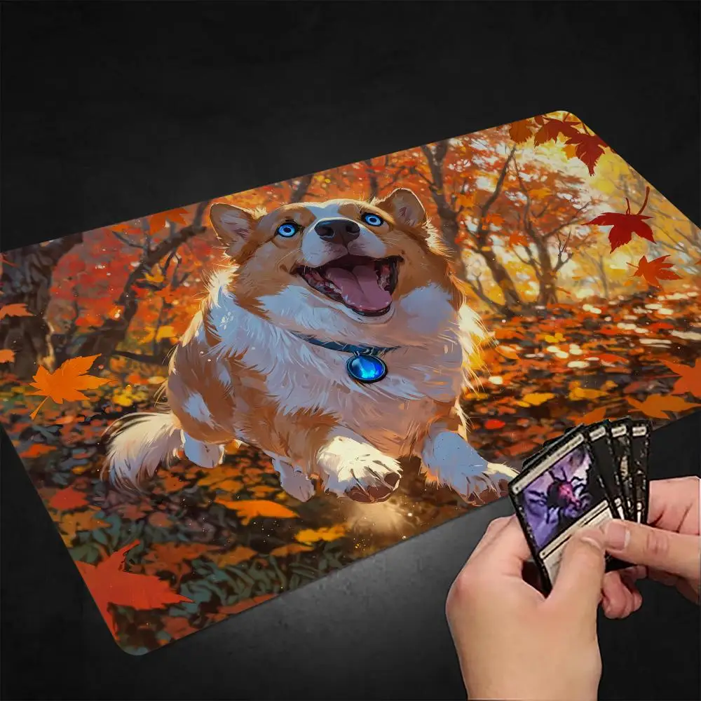 Energetic Corgi MTG Playmat Magic Card Battle Mat Non-Slip Durable Commander playmat Board Game Mat for TCG HD printing
Energetic Corgi MTG Playmat Magic Card Battle Mat Non-Slip Durable Commander playmat Board Game Mat for TCG HD printing