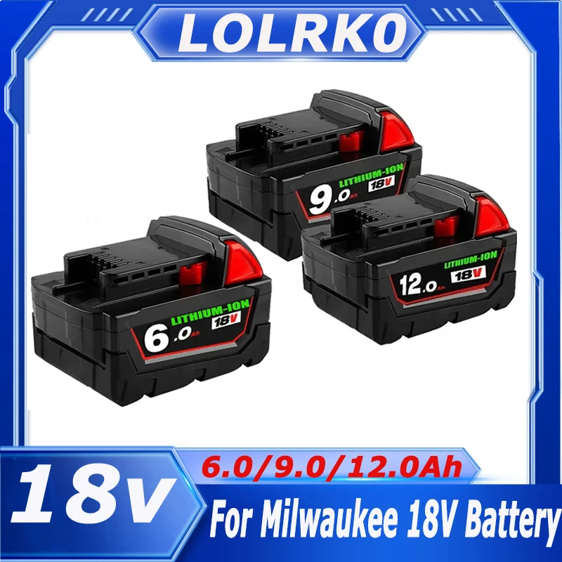 Сменный литиевый аккумулятор 18 В, 6,0 Ач для Milwaukee M18 48-11-1860 48-11-1850 48-11-1840 48-11-1828 48-11-1820 48-11-1815, инструменты
Сменный литиевый аккумулятор 18 В, 6,0 Ач для Milwaukee M18 48-11-1860 48-11-1850 48-11-1840 48-11-1828 48-11-1820 48-11-1815, инструменты