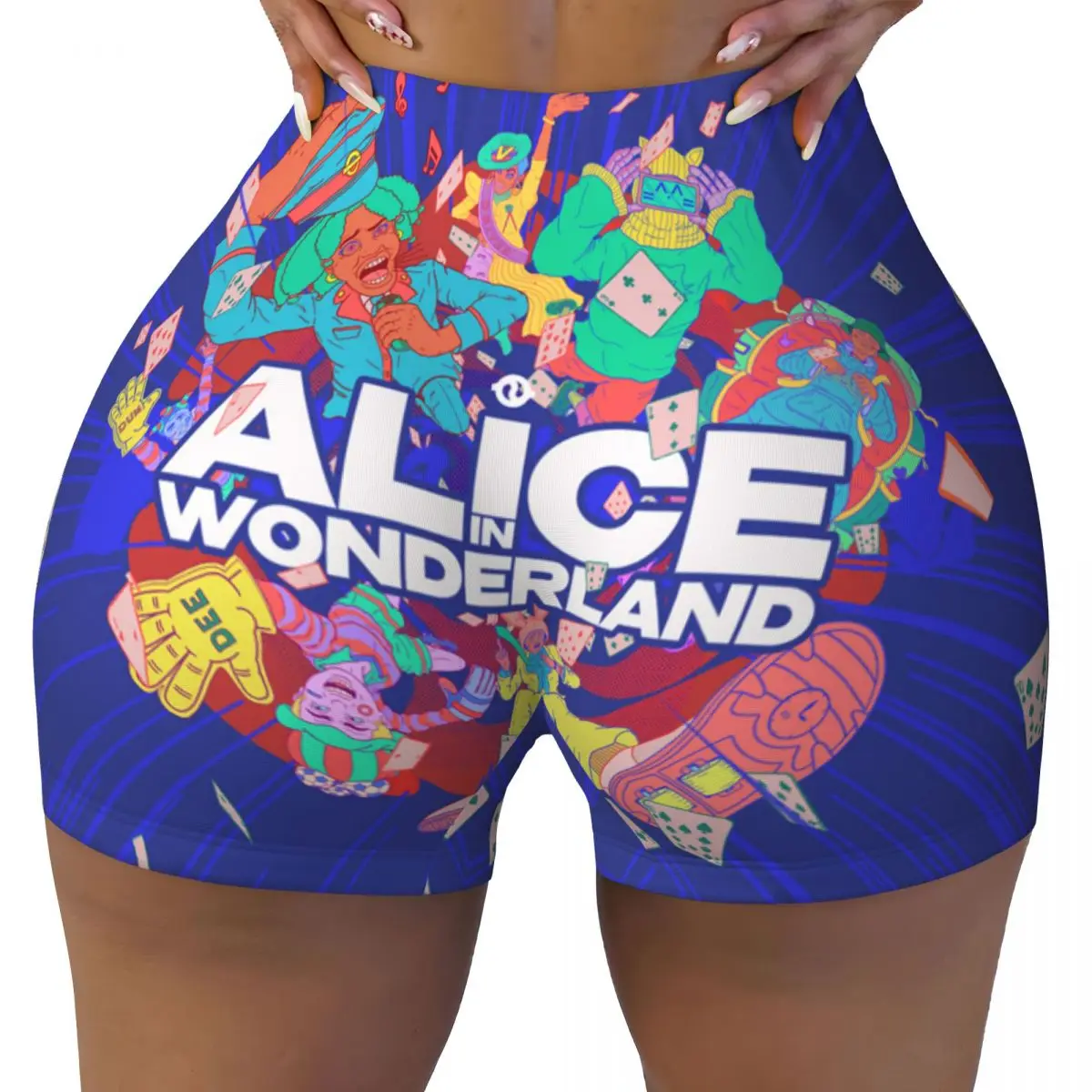 Custom Cheshire Cat Collage Gym Running Volleyball Shorts Women Workout Yoga Shorts
Custom Cheshire Cat Collage Gym Running Volleyball Shorts Women Workout Yoga Shorts