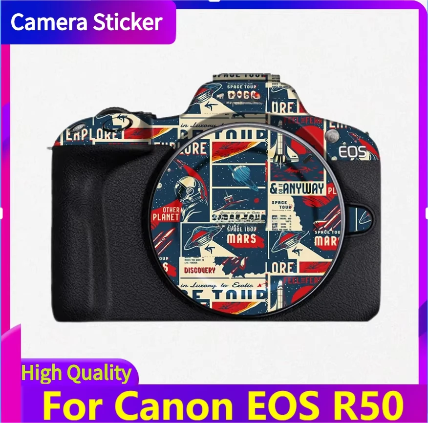 For Canon EOS R50 Camera Body Sticker Protective Skin Decal Vinyl Wrap Film Anti-Scratch Protector Coat
For Canon EOS R50 Camera Body Sticker Protective Skin Decal Vinyl Wrap Film Anti-Scratch Protector Coat