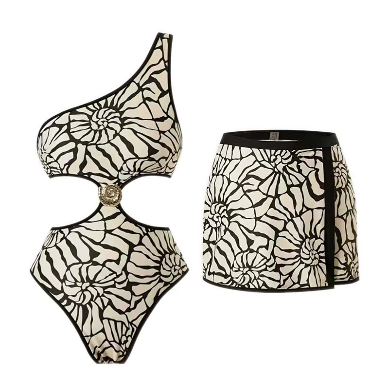 Sexy One Shoulder Two Piece Bikini With Mini Skirt 2026 New Summer Outfit For Women Beach Party Poolside Vacation Romantic Gift
Sexy One Shoulder Two Piece Bikini With Mini Skirt 2026 New Summer Outfit For Women Beach Party Poolside Vacation Romantic Gift
