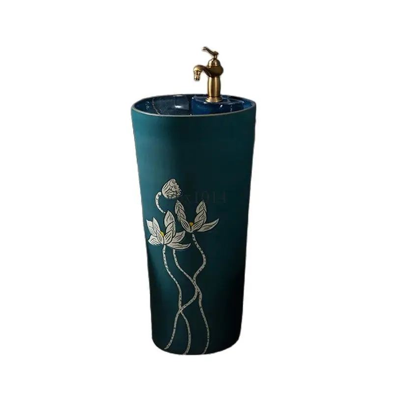 #Wash Basin Courtyard Bathroom Column Type Wash Basin Integrated Column Inter-Platform Basin
#Wash Basin Courtyard Bathroom Column Type Wash Basin Integrated Column Inter-Platform Basin