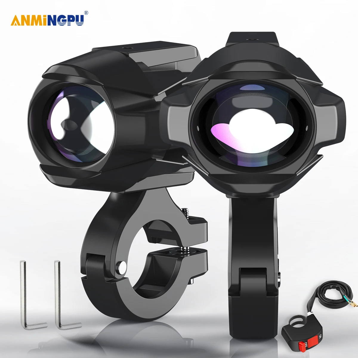 Motorcycle Headlight LED Auxiliary Fog Light Moto Driving car Fog Spot Head Light 6500K Lamp for BMW R 1200 GS Adventure LC
Motorcycle Headlight LED Auxiliary Fog Light Moto Driving car Fog Spot Head Light 6500K Lamp for BMW R 1200 GS Adventure LC