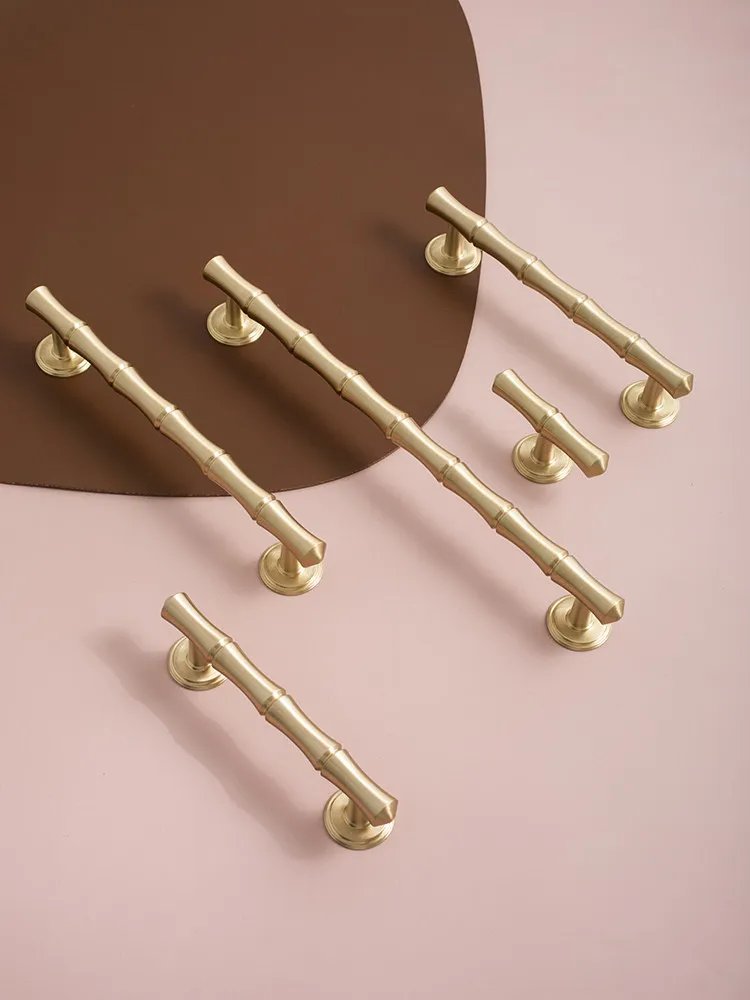 Miaokesen Creative Bamboo-shaped Furniture Handle Brass Plant-themed Drawer Pull Household Cabinet Hardware
Miaokesen Creative Bamboo-shaped Furniture Handle Brass Plant-themed Drawer Pull Household Cabinet Hardware