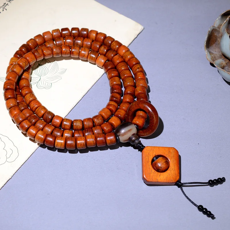 Natural Tibetan bone 108 beads Ling Gu Gabala yak horn bracelet necklace pendant
Natural Tibetan bone 108 beads Ling Gu Gabala yak horn bracelet necklace pendant