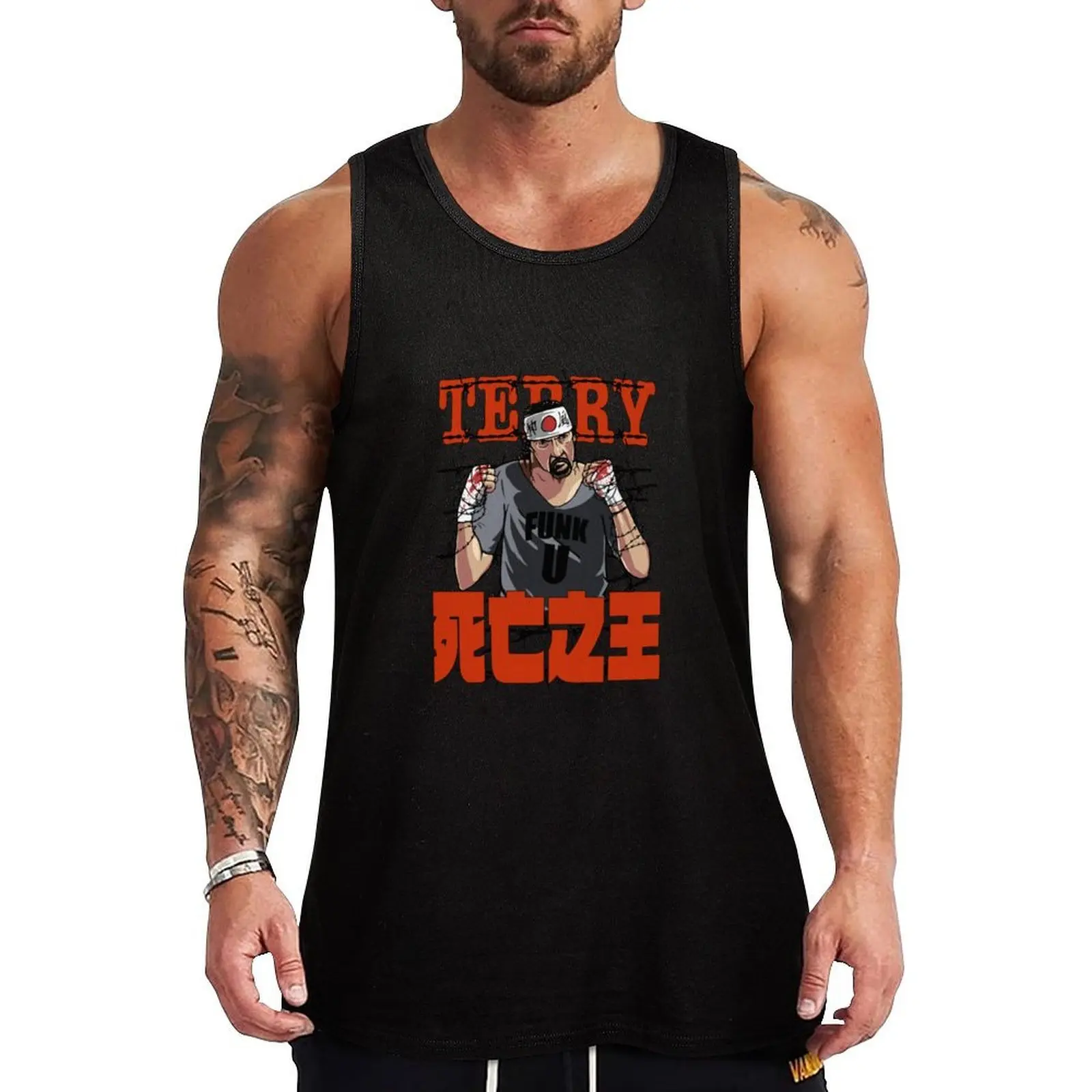 Terry Funk King of Death Tank Top Rugged Tank Top Workwear Casual Sleeveless Shirt
Terry Funk King of Death Tank Top Rugged Tank Top Workwear Casual Sleeveless Shirt