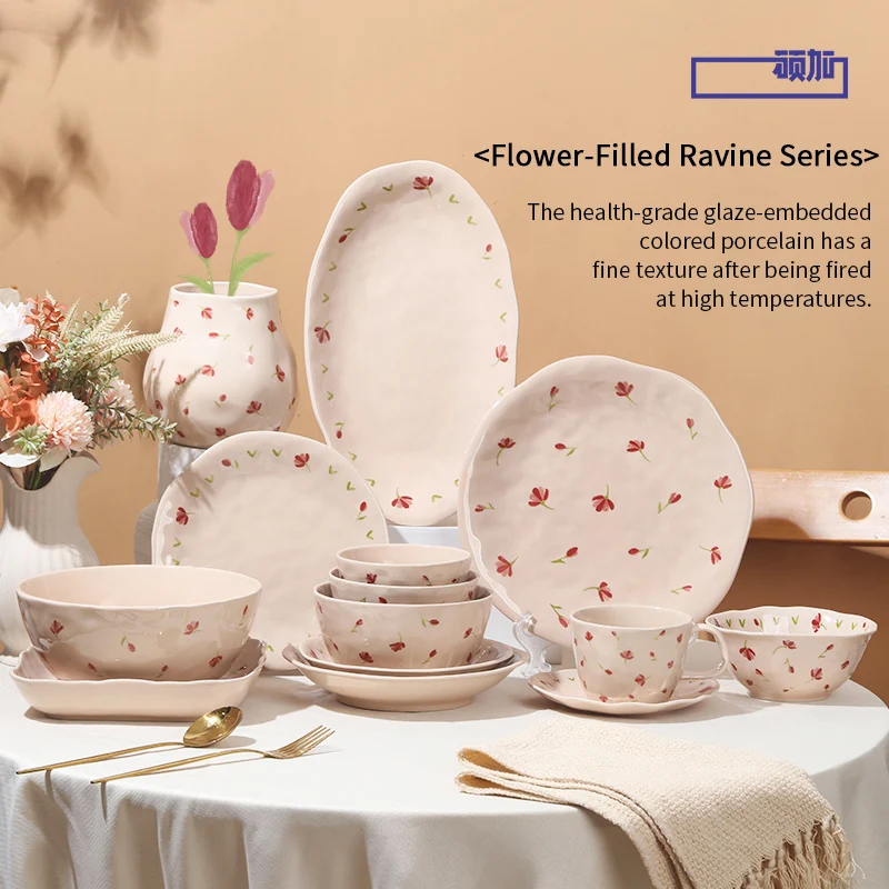 Ceramic Bowl Plates Dinner Sets Bone China Dinnerware High Quality Home Combination Cutlery Set Ceramic Tableware Ceramic Set
Ceramic Bowl Plates Dinner Sets Bone China Dinnerware High Quality Home Combination Cutlery Set Ceramic Tableware Ceramic Set