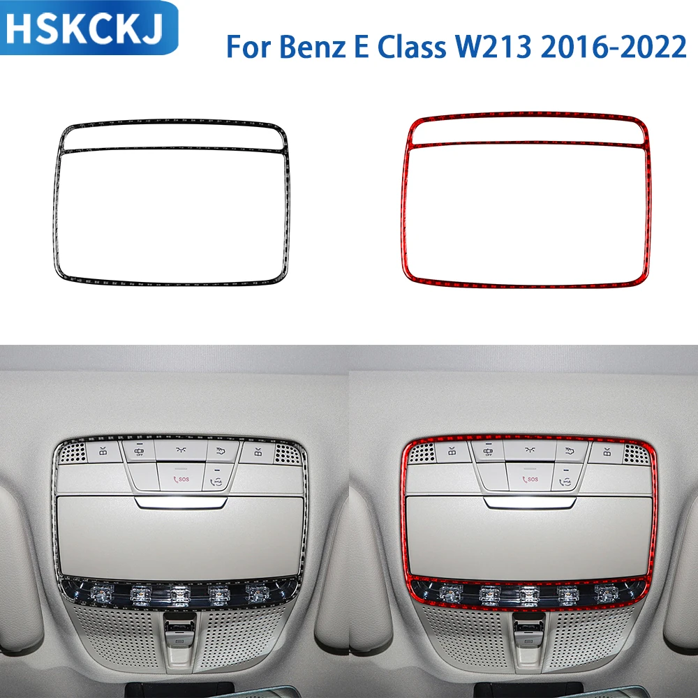 For Mercedes Benz E Class W213 2016-2022 Accessories Real Soft Carbon Fiber Interior Front Reading Light Cover Trim Sticker
For Mercedes Benz E Class W213 2016-2022 Accessories Real Soft Carbon Fiber Interior Front Reading Light Cover Trim Sticker