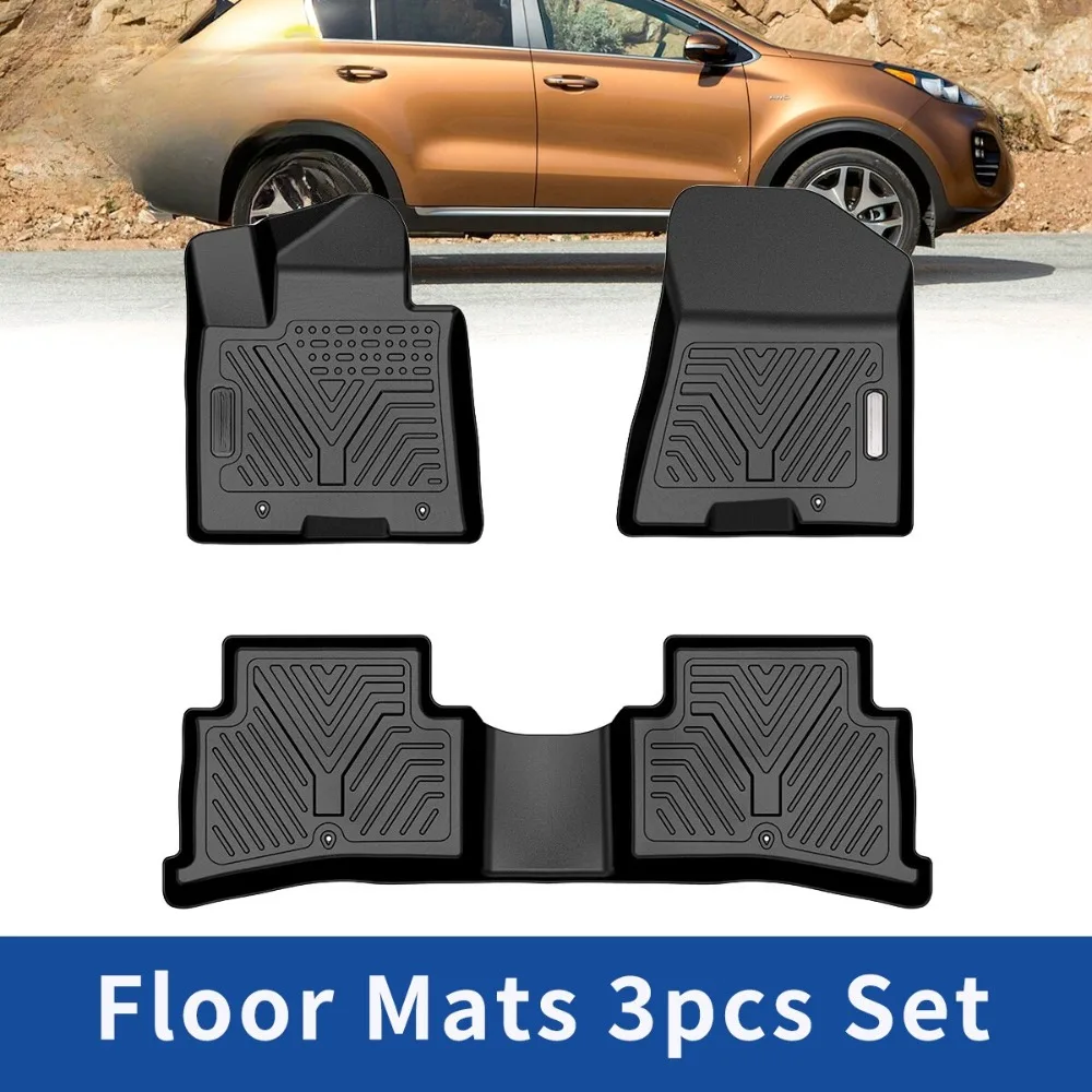 Floor Mats Liner for 2017-2022 Kia Sportage 19-21 Hyundai Tucson All Weather TPE
Floor Mats Liner for 2017-2022 Kia Sportage 19-21 Hyundai Tucson All Weather TPE