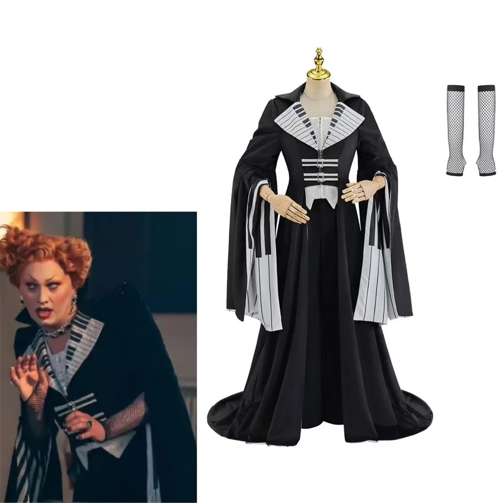 Костюм для косплея из фильма Jinkx The Devil's Chord, женское готическое платье в стиле стимпанк, наряд для вечеринки на Хэллоуин
Костюм для косплея из фильма Jinkx The Devil's Chord, женское готическое платье в стиле стимпанк, наряд для вечеринки на Хэллоуин