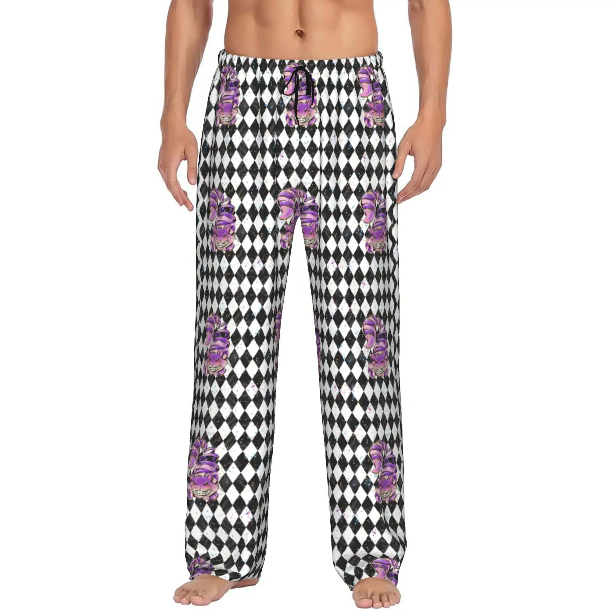 Custom Men's C-Cheshire Anime Cat Pajama Pants Printed Sleep Sleepwear Bottoms with Pockets
Custom Men's C-Cheshire Anime Cat Pajama Pants Printed Sleep Sleepwear Bottoms with Pockets