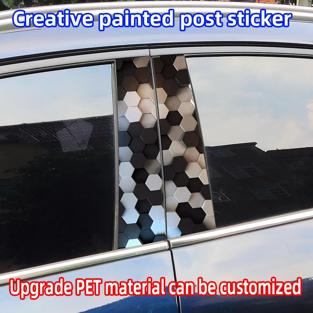 Honeycomb Car Stickers Car B-pillar Vinyl Decals Waterproof Auto Center Pillar Sticker Cover Scratches Vehicle Decor Accessories
Honeycomb Car Stickers Car B-pillar Vinyl Decals Waterproof Auto Center Pillar Sticker Cover Scratches Vehicle Decor Accessories
