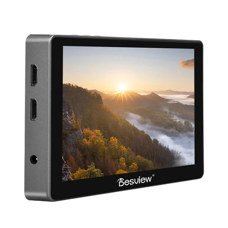 Bestview Desview R705 450Nits 7 Inch 4K Compatible Input and Output 3D LUT Touch Screen for Video Live Broadcast
Bestview Desview R705 450Nits 7 Inch 4K Compatible Input and Output 3D LUT Touch Screen for Video Live Broadcast