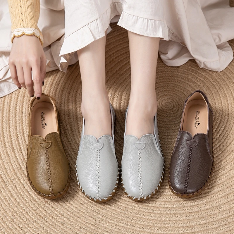 AIYUQI 2026 Women's Loafers Shoe Non-slip, Soft, Casual Women Shoes Genuine Leather Comfortable Spring and Autumn femaleShoes
AIYUQI 2026 Women's Loafers Shoe Non-slip, Soft, Casual Women Shoes Genuine Leather Comfortable Spring and Autumn femaleShoes