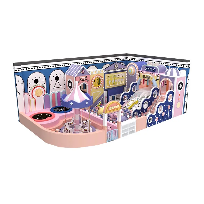 Commercial Small Naughty Castle - Custom Slide & Climbing Net Play Equipment Parent-Child Park
Commercial Small Naughty Castle - Custom Slide & Climbing Net Play Equipment Parent-Child Park