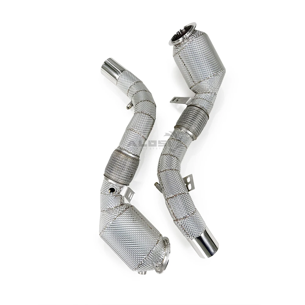 Downpipe suitable for BMW X5M F85 4.4T 2016-2021 stainless steel high-performance exhaust downpipe
Downpipe suitable for BMW X5M F85 4.4T 2016-2021 stainless steel high-performance exhaust downpipe