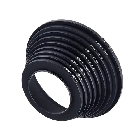 37-82 82-37mm Step Up & Down Camera Lens Filter Ring Adapter for Fujifilm Andoer Canon Nikon Sony DSLR Camera Lens Accessories