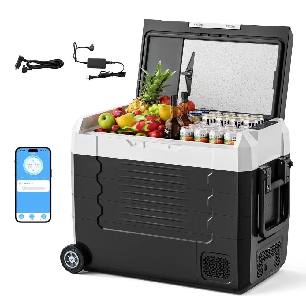 12 Volt Refrigerator, 58QT Electric Cooler, Electric Cooler APP Control, Portable Freezer 12V 24V DC 100240V AC, Car Fridge 468
12 Volt Refrigerator, 58QT Electric Cooler, Electric Cooler APP Control, Portable Freezer 12V 24V DC 100240V AC, Car Fridge 468