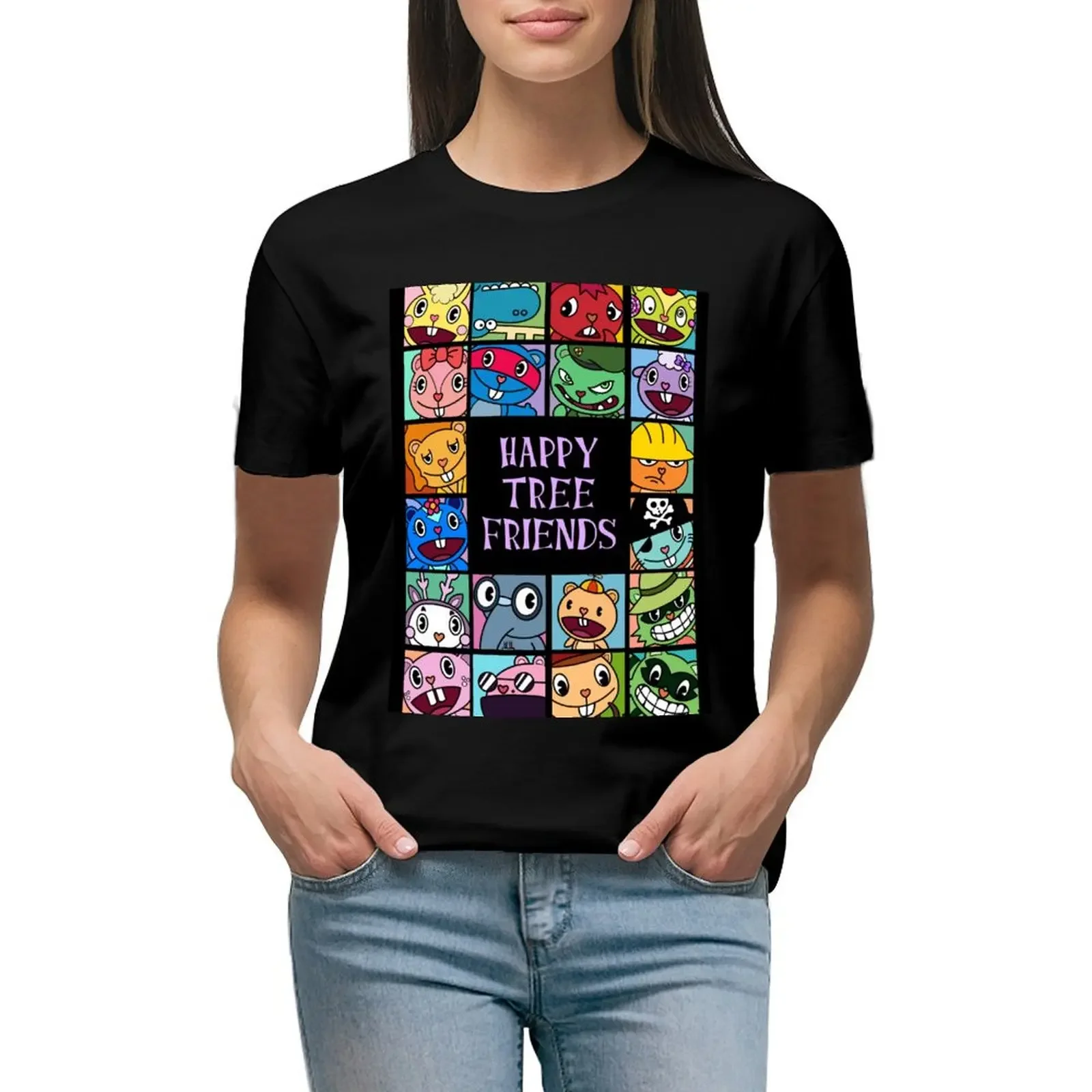 Happy Tree Friends T-Shirt quick-drying summer clothes animal prinfor vintage clothes plus size t shirts for Women loose fit
Happy Tree Friends T-Shirt quick-drying summer clothes animal prinfor vintage clothes plus size t shirts for Women loose fit
