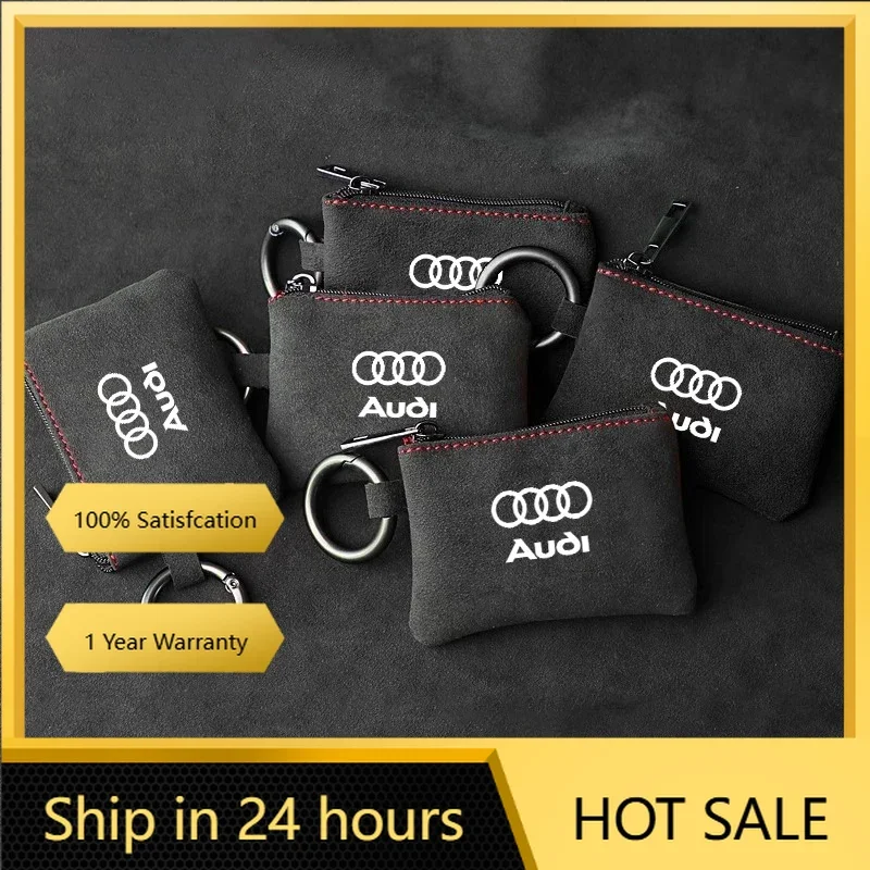 2025 Hot Suede Car Key Bag Keychain Gift Pendant Key Rings Styling Accessories For Audi A4 B5 B6 A3 A5 A6 C6 C5 A1 A7 A8 Q2 Q3 Q
2025 Hot Suede Car Key Bag Keychain Gift Pendant Key Rings Styling Accessories For Audi A4 B5 B6 A3 A5 A6 C6 C5 A1 A7 A8 Q2 Q3 Q