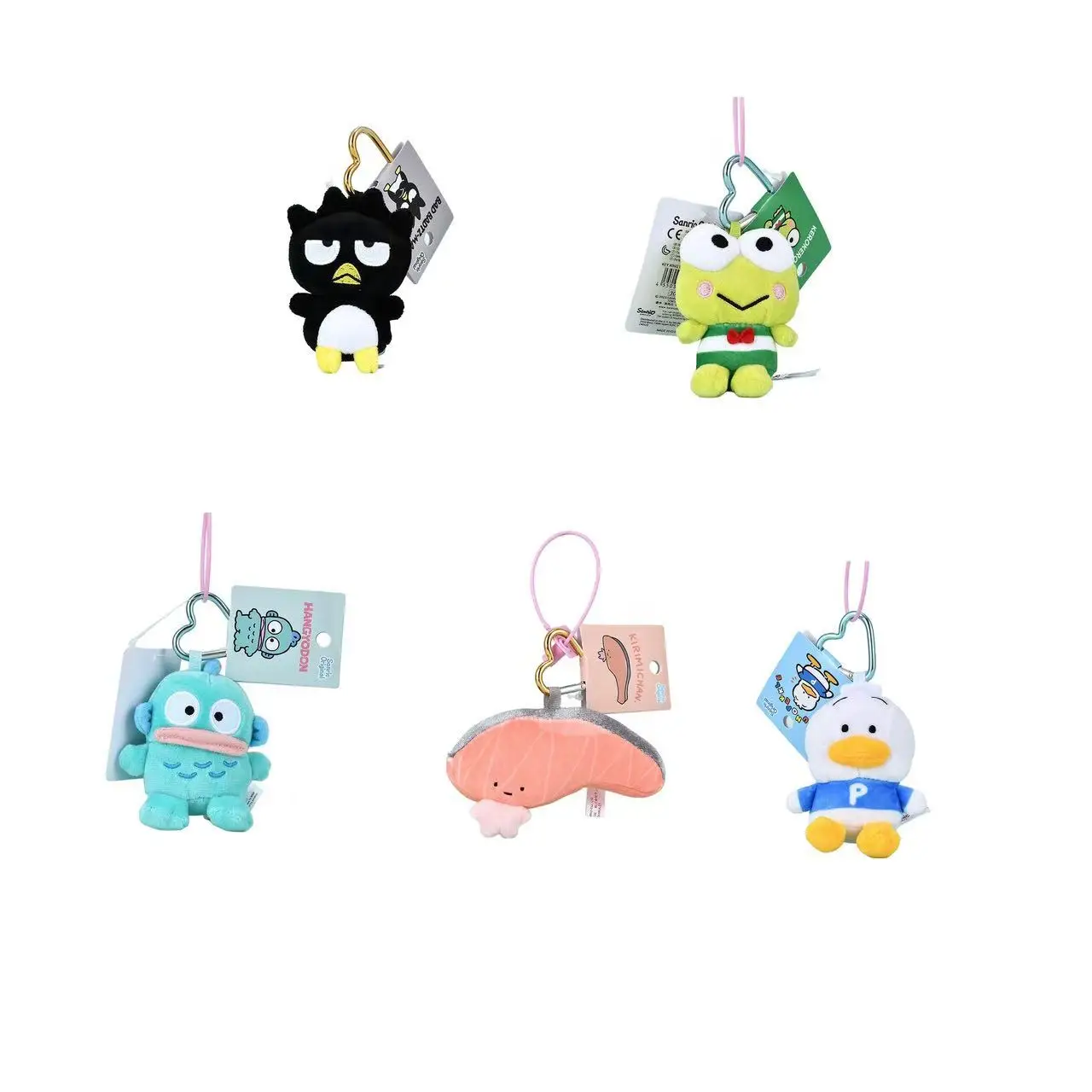 Kawaii Sanrios Gudetama Sam Gudetama Ahiru no Pekkle Plush Doll Keychain Hangyodon keyring My Melody Stuffed Backpack Pendant
Kawaii Sanrios Gudetama Sam Gudetama Ahiru no Pekkle Plush Doll Keychain Hangyodon keyring My Melody Stuffed Backpack Pendant