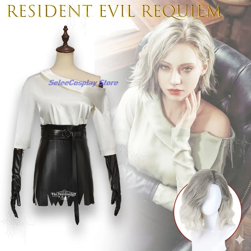 Halloween Resident Evil Requiem Grace Ashcroft Long Dress Full Set Cosplays, Gothic Lolita Princess Party Fantasia Disfraz
Halloween Resident Evil Requiem Grace Ashcroft Long Dress Full Set Cosplays, Gothic Lolita Princess Party Fantasia Disfraz