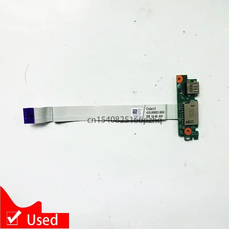 Used Laptop USB Card Reader Board For Dell 15 3546 3549 3542 13804-1 PN C0T2X 0C0T2X CN-0C0T2X
Used Laptop USB Card Reader Board For Dell 15 3546 3549 3542 13804-1 PN C0T2X 0C0T2X CN-0C0T2X