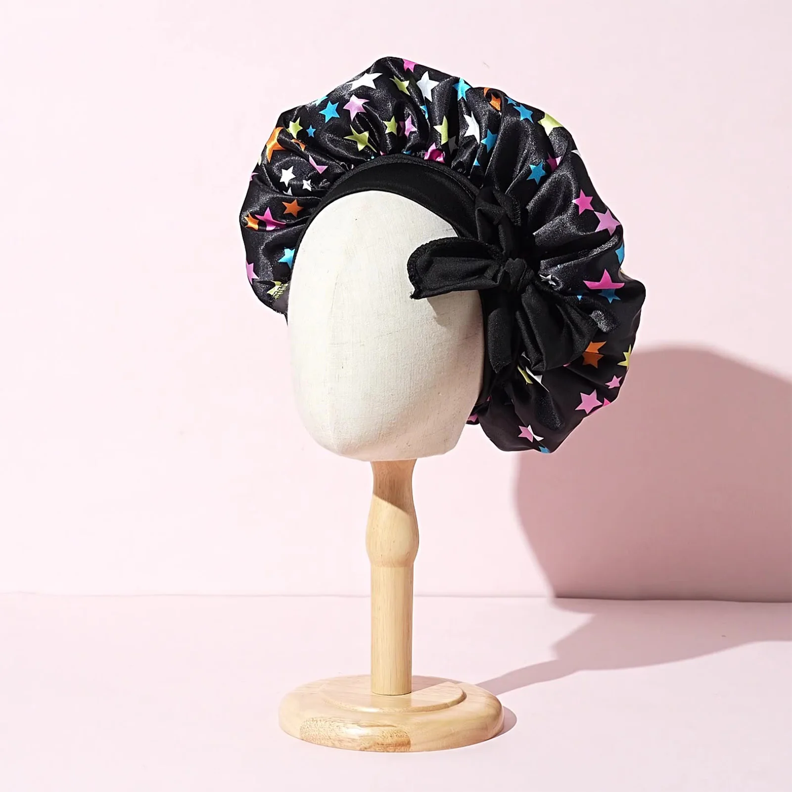 Silk Hair Bonnet for Sleeping Large Wide Soft Band Satin Bonnets for Women Braids Curly Night Cap
Silk Hair Bonnet for Sleeping Large Wide Soft Band Satin Bonnets for Women Braids Curly Night Cap