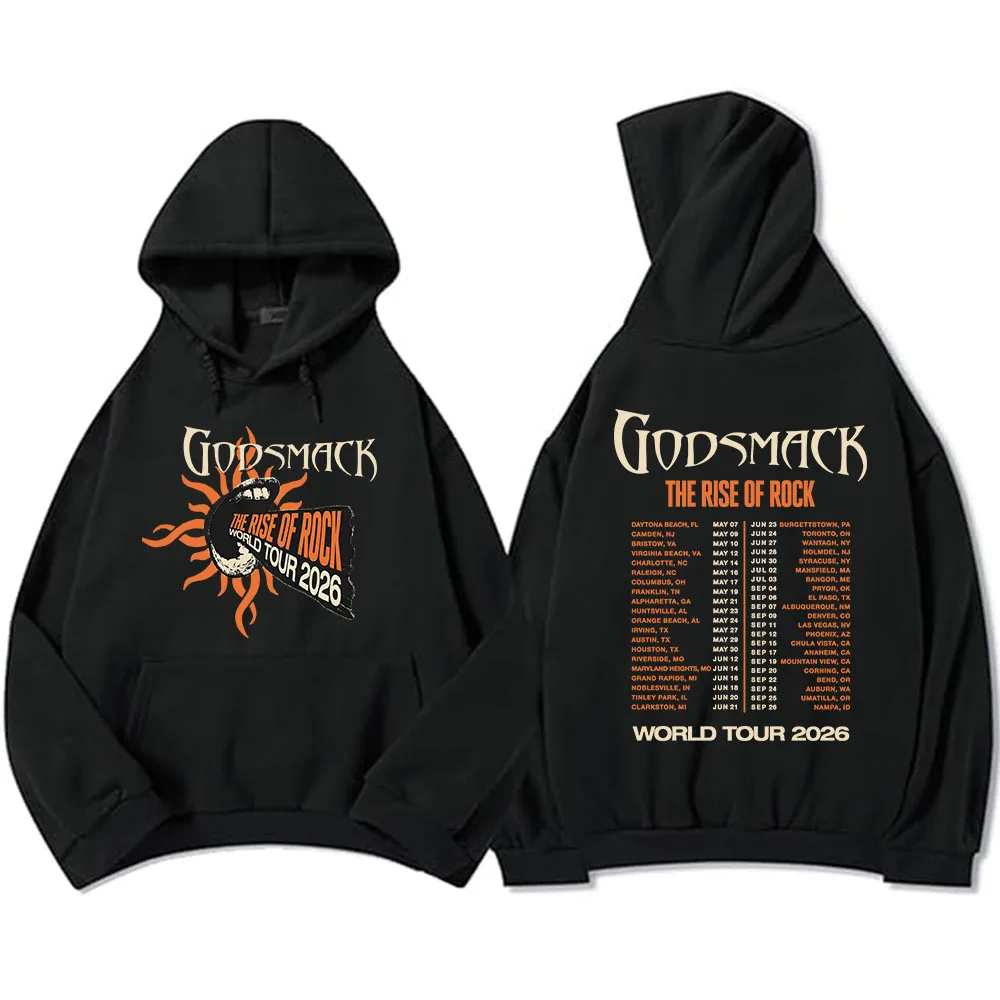 GODSMACK The Rise of Rock Tour 2026 Hoodies Loose Casual Men Women Pullovers Graphic Merch Fleece Long Sleeve Hooded Sweatshirts
GODSMACK The Rise of Rock Tour 2026 Hoodies Loose Casual Men Women Pullovers Graphic Merch Fleece Long Sleeve Hooded Sweatshirts