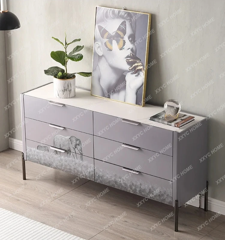 light luxury solid wood chest cabinet bedroom storage TV cabinet
light luxury solid wood chest cabinet bedroom storage TV cabinet
