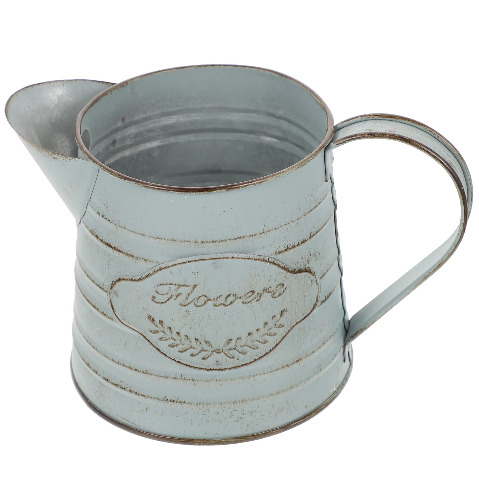 Retro Tin Flower Pot Vintage Rustic Vase Iron Metal Decor Pot for Flower Arrangement Home Farmhouse Gardening Supplies
Retro Tin Flower Pot Vintage Rustic Vase Iron Metal Decor Pot for Flower Arrangement Home Farmhouse Gardening Supplies