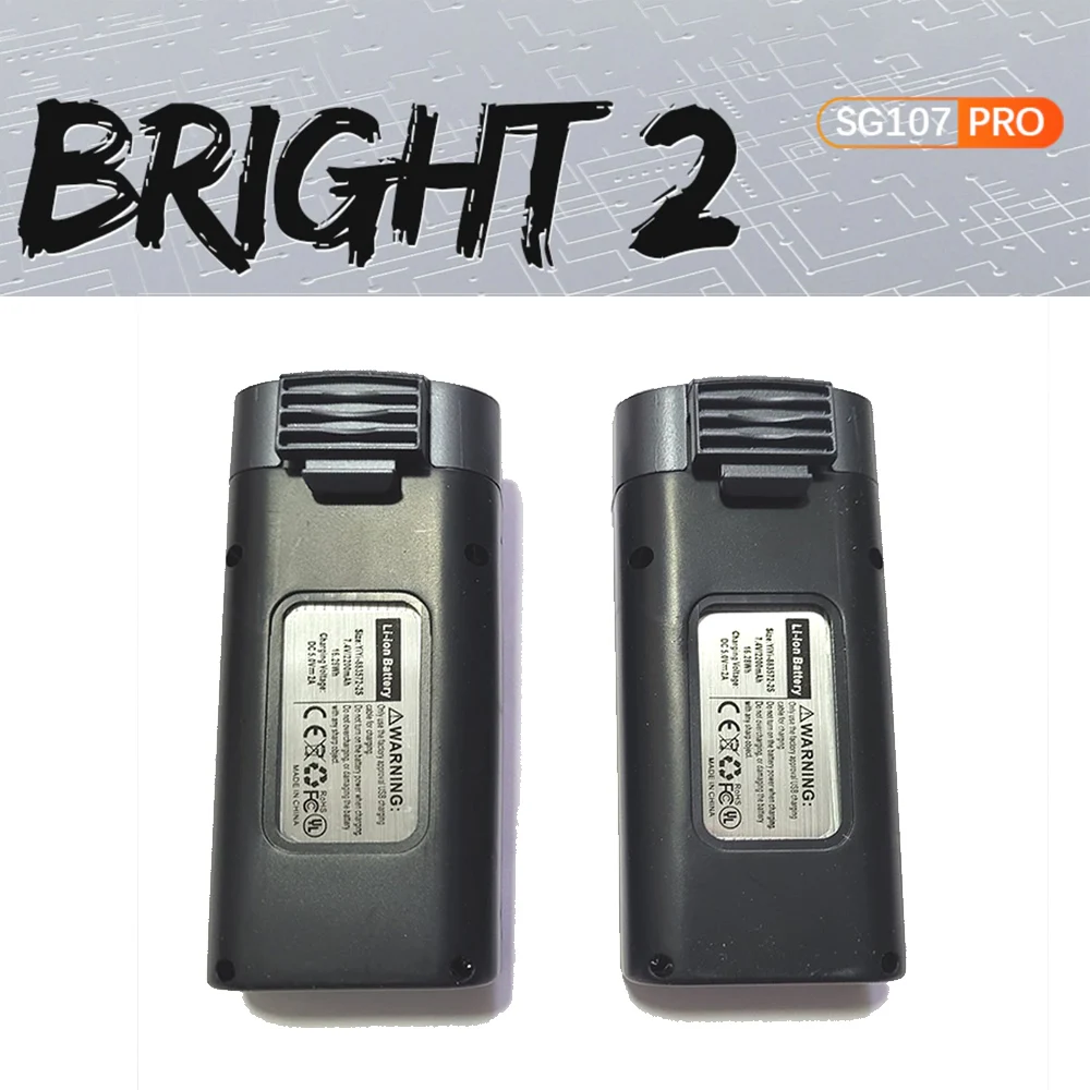 SG107 PRO Original Battery Spare Part 7.4V 2200mAh Lipo Battery RC Drone Quadcopter SG107Pro Replacement Accessory
SG107 PRO Original Battery Spare Part 7.4V 2200mAh Lipo Battery RC Drone Quadcopter SG107Pro Replacement Accessory