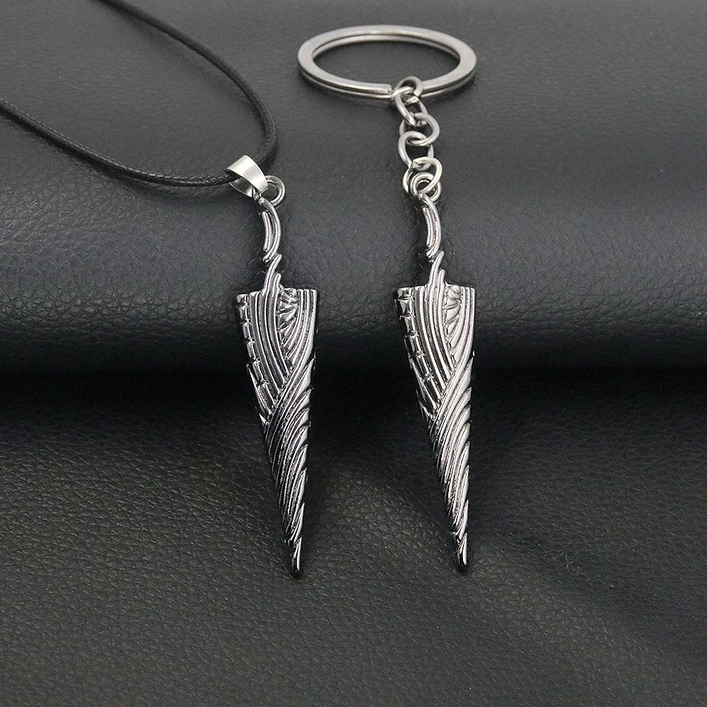 Hollow Knight Pure Nail Keychain Necklace Unique Alloy Metal Pendant Game Cosplay Accessory For Adult Game Enthusiasts
Hollow Knight Pure Nail Keychain Necklace Unique Alloy Metal Pendant Game Cosplay Accessory For Adult Game Enthusiasts