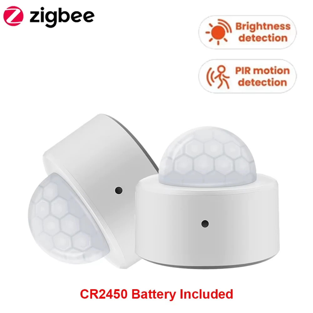 Умный Zigbee PIR датчик движения и света, инфракрасный детектор человека, домашняя охранная сигнализация, совместимая со шлюзом Alexa Smart Life Needs
Умный Zigbee PIR датчик движения и света, инфракрасный детектор человека, домашняя охранная сигнализация, совместимая со шлюзом Alexa Smart Life Needs